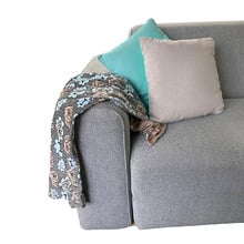 Grey Sleeping Dog Pet Blanket